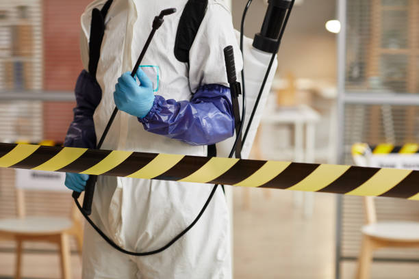 Professional Biohazard Cleanup technician working in Dwight, IL